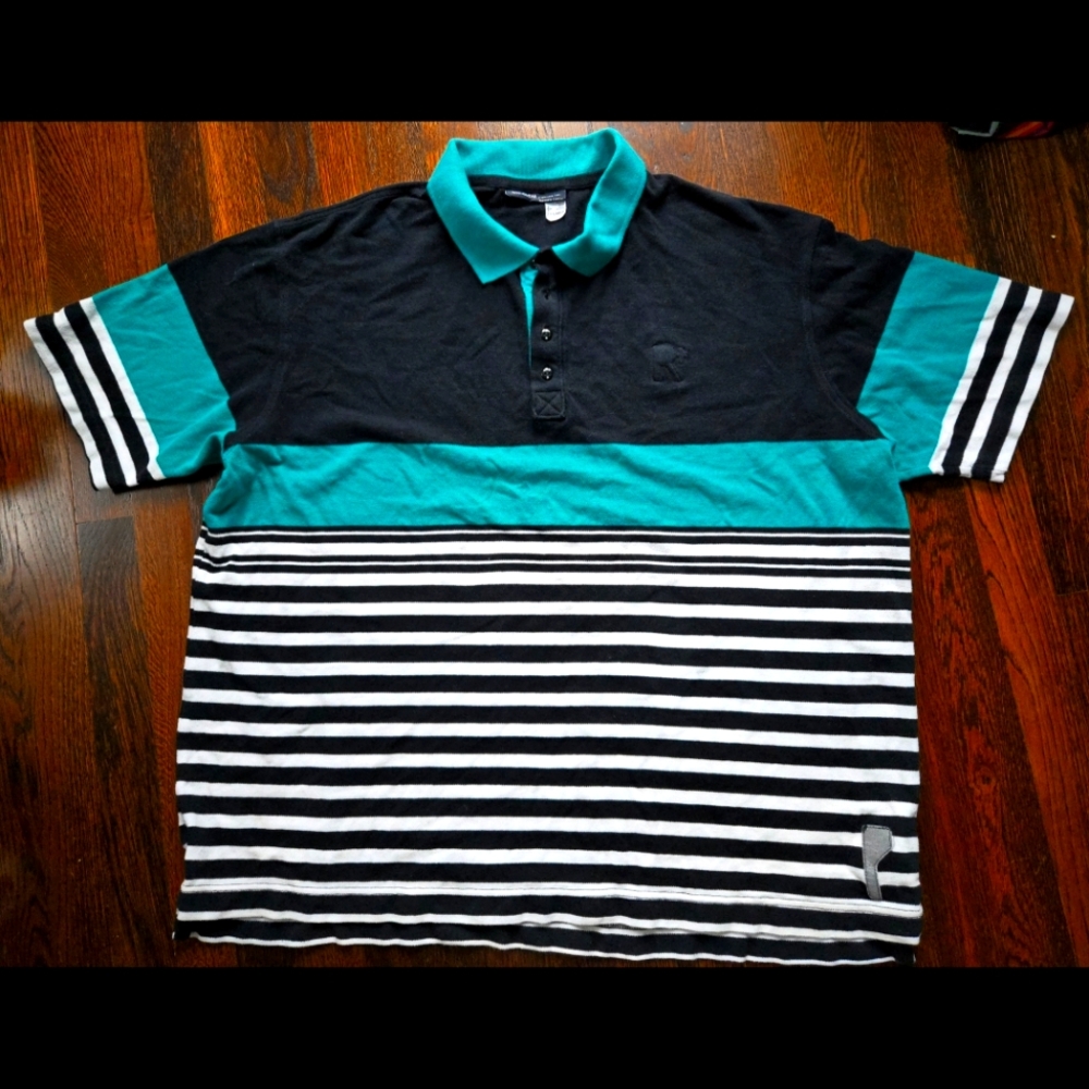 Rocawear Color Block Cotton Polo Shirr Size‎ 2XL